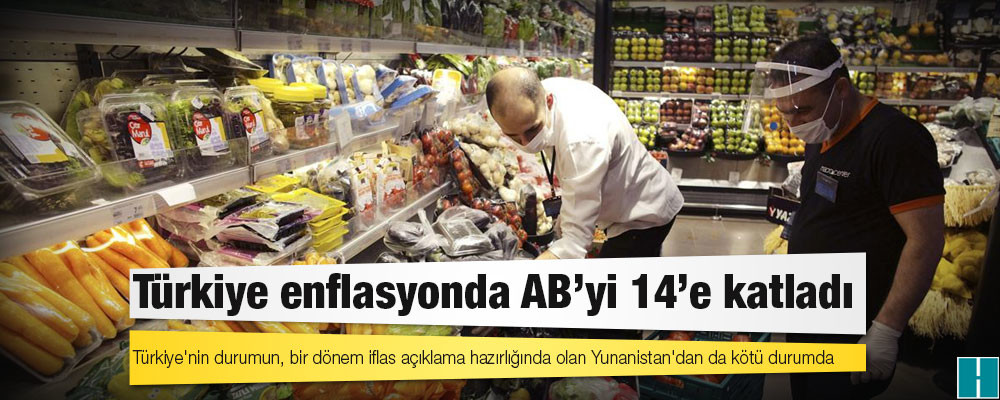 Türkiye enflasyonda AB'yi 14'e katladı