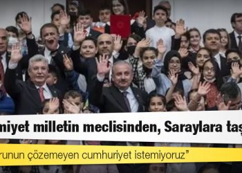 TBMM'de 23 Nisan toplantısı: Oturuma, 'hükümet sistemi' tartışması damga vurdu