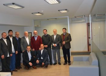 TUSAŞ'tan Nakşibendi tarikatı bağlantılı Erkam Vakfı’na ziyaret