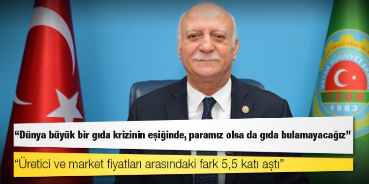 TZOB Başkanı Bayraktar: Üretici ve market fiyatları arasındaki fark 5,5 katı aştı