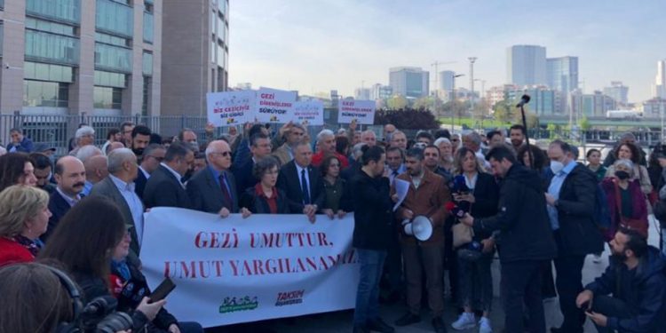 Taksim Dayanışması, Çağlayan Adliyesi önünde adalet nöbetine başladı