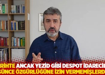 Tekineş: Tarihte ancak Yezid gibi despot idareciler d&uuml;ş&uuml;nce &ouml;zg&uuml;rl&uuml;ğ&uuml;ne izin vermemişlerdir