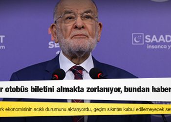 Temel Karamollaoğlu'ndan "dünyayı gezin" diyen Erdoğan'a: Gençler otobüs biletini almakta zorlanıyor, bundan haberi yok