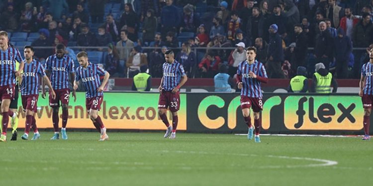 Trabzonspor bu sezon ilk kez 4 maç art arda puan kaybetti