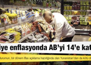 Türkiye enflasyonda AB'yi 14'e katladı