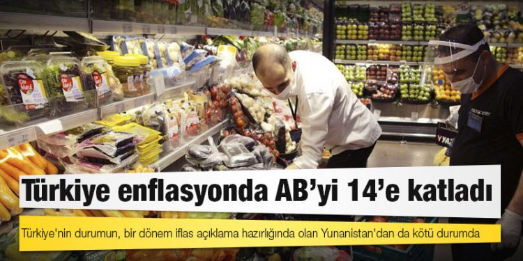 Türkiye enflasyonda AB'yi 14'e katladı