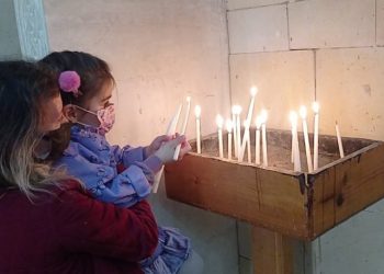 'Türkiye'nin tek Ermeni köyü'nde 'Paskalya' ayini