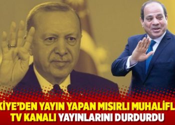 T&uuml;rkiye&rsquo;den yayın yapan Mısırlı muhaliflerin TV kanalı yayınlarını durdurdu