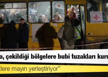 Ukrayna lideri Zelenski: Rusya, çekildiği bölgelere bubi tuzakları kuruyor; cesetlere mayın yerleştiriyor