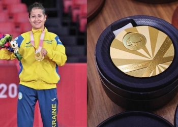Ukraynalı sporcU, olimpiyatlarda kazandığı altın madalyasını satışa çıkardı