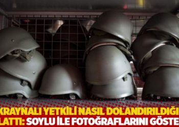 Ukraynalı yetkili nasıl dolandırıldığını anlattı: Soylu ile fotoğraflarını gösterdi