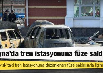 Ukrayna'nın doğusunda tren istasyonunda bekleyenler füzeyle vuruldu, onlarca ölü ve yaralı