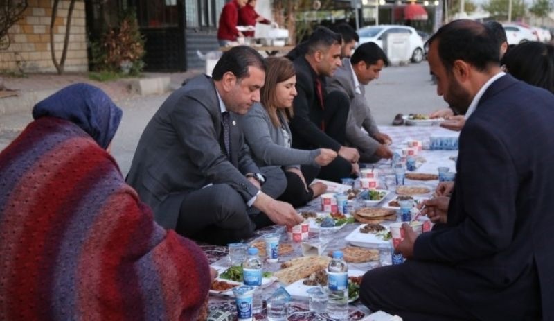 Urfa Barosu, Şenyaşarların ‘Adalet sofrası’na misafir oldu