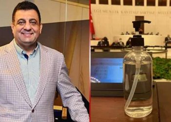 Uyuşturucu kaçakçılığından tutuklanan Akat'ın dezenfektanlarının ambalajını söktüler
