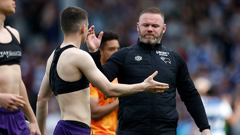 Wayne Rooney'nin çalıştırdığı Derby County küme düştü