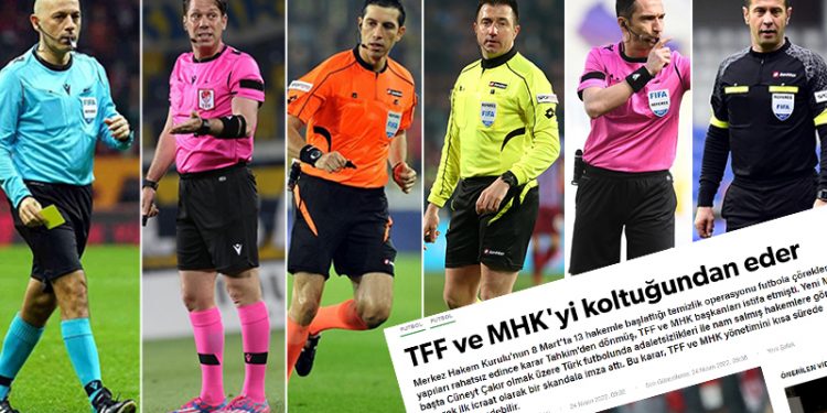 Yeni Şafak haberi: Cüneyt Çakır ve adaletsizlikleriyle nam salmış hakemlere görev verildi, bu karar TFF ve MHK yönetimini koltuğundan edebilir