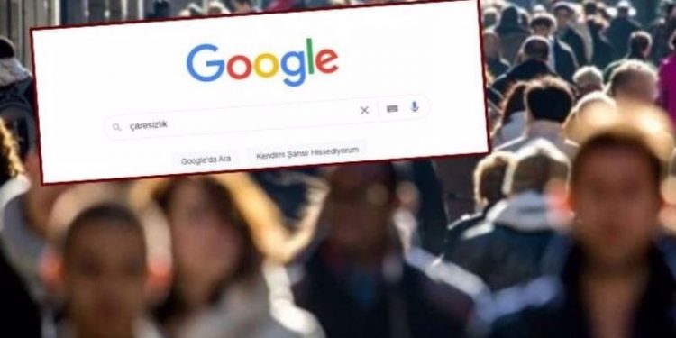 Yurttaşın içinde bulunduğu durum internetteki aramalara da yansıdı: 'Çaresizlik'