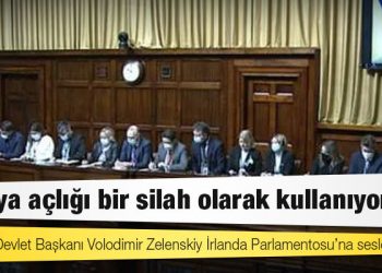 Zelenskiy: Rusya açlığı bir silah olarak kullanıyor