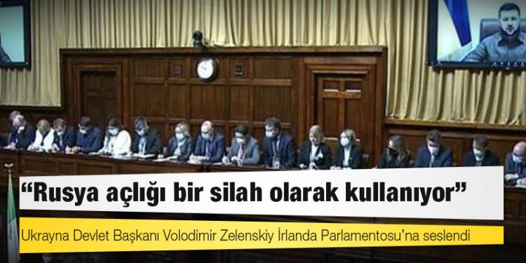 Zelenskiy: Rusya açlığı bir silah olarak kullanıyor
