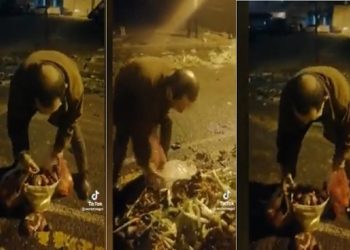 Çöpten yiyecek toplayan kişi Erdoğan’a oy vereceğini söyledi