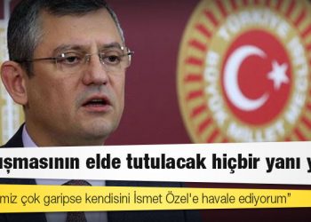 Özgür Özel’den Erdoğan’a yanıt: "Soy ismimiz çok garipse kendisini İsmet Özel'e havale ediyorum"