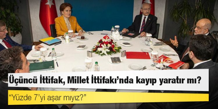 Üçüncü İttifak, Millet İttifakı’nda kayıp yaratır mı?