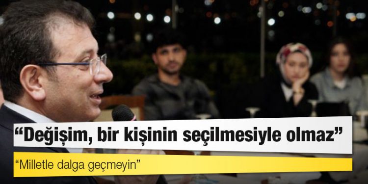 İmamoğlu'ndan AKP'li Göksu'ya: Git mazottan, toplu taşımadan ÖTV alma; sadece gençlere değil herkese bunu yansıtayım