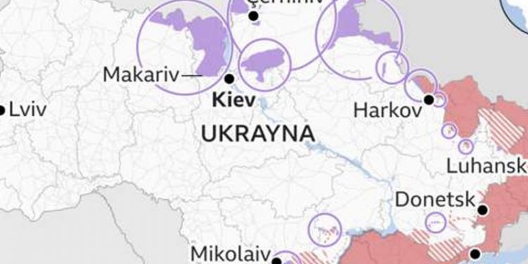 İngiltere: Rus ordusu Ukrayna'nın kuzeyinden tamamen çekildi