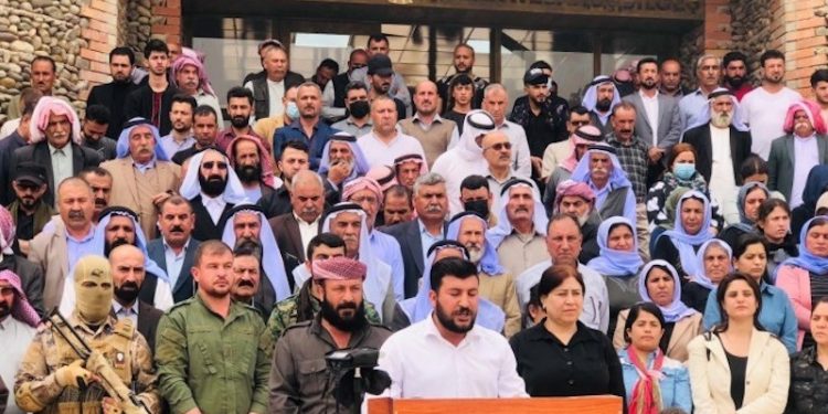 Şengal Demokratik Özerk Meclisi'nden Irak'a: Türkiye ve KDP güçlerini bölgeden çıkaralım