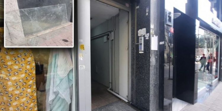 Şişli'nin göbeğinde 'ilginç' hırsızlık: Apartmanın giriş kapısını söküp çaldı