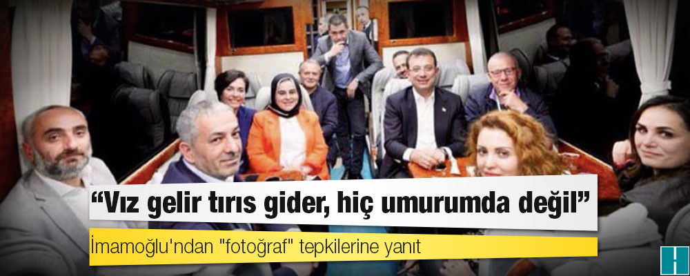 İmamoğlu'ndan "fotoğraf" tepkilerine yanıt: Vız gelir tırıs gider, hiç umurumda değil