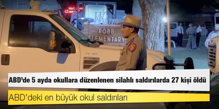 ABD'de 5 ayda okullara düzenlenen silahlı saldırılarda 27 kişi öldü
