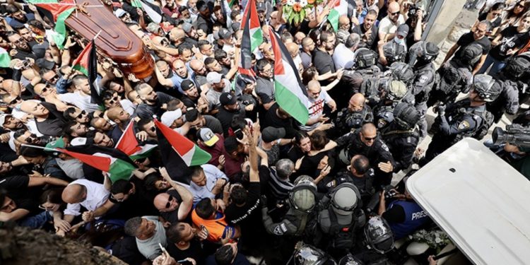 ABD'den İsrail polisinin gazeteci Akile'nin cenazesine saldırmasına tepki