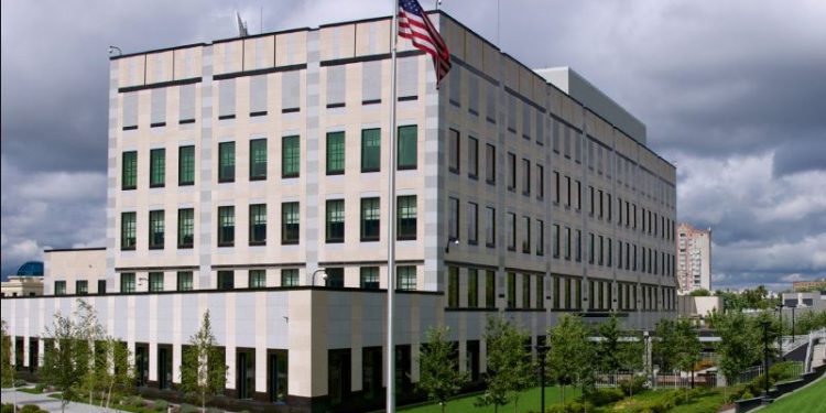 ABD’nin Ukrayna Büyükelçiliği’nin mayıs sonuna kadar yeniden Kiev’e taşınması bekleniyor