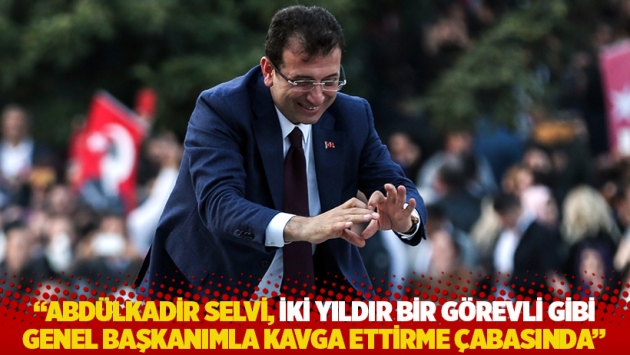 "Abdülkadir Selvi, iki yıldır bir görevli gibi Genel Başkanımla kavga ettirme çabasında"