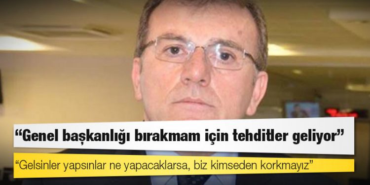 Adalet Partisi lideri Vecdet Öz: Genel başkanlığı bırakmam için tehditler geliyor