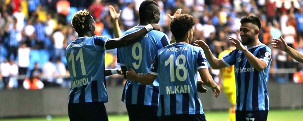 Adana Demirspor 7 golle kazandı