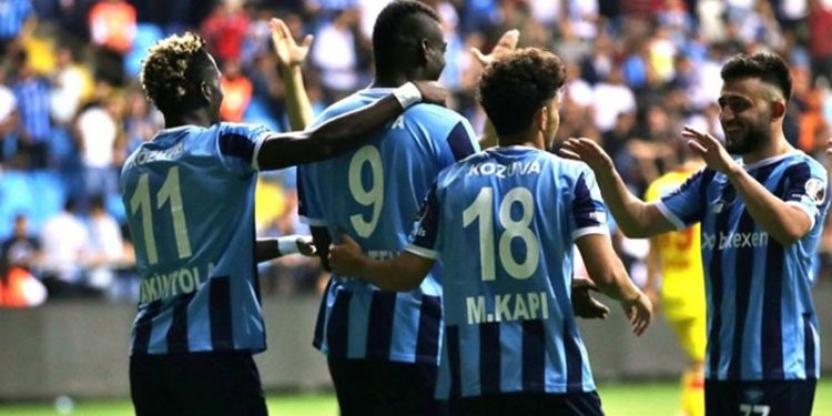Adana Demirspor 7 golle kazandı