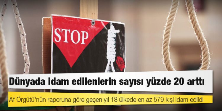 Af Örgütü: Dünyada idam edilenlerin sayısı yüzde 20 arttı