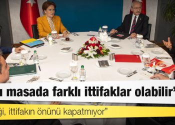 Ahmet Davutoğlu: Altılı masada farklı ittifaklar olabilir