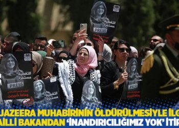 Al Jazeera muhabirinin &ouml;ld&uuml;r&uuml;lmesiyle ilgili İsrailli bakandan 'İnandırıcılığımız yok' itirafı