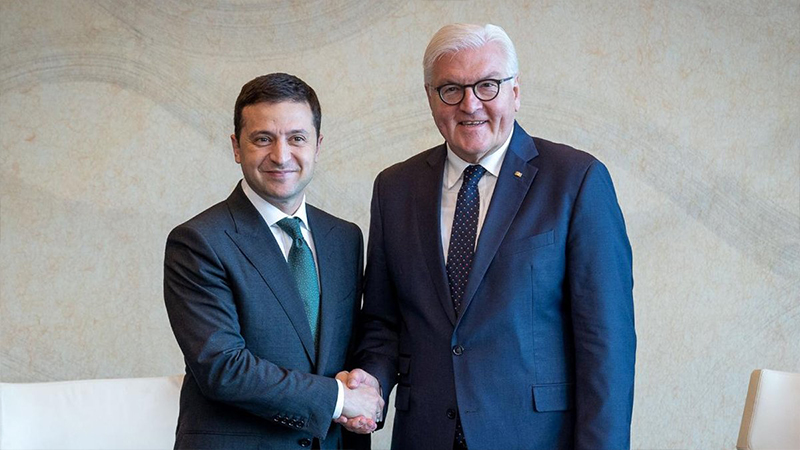 Almanya Cumhurbaşkanı Steinmeier, Ukrayna Devlet Başkanı Zelenski’yle telefonda görüştü