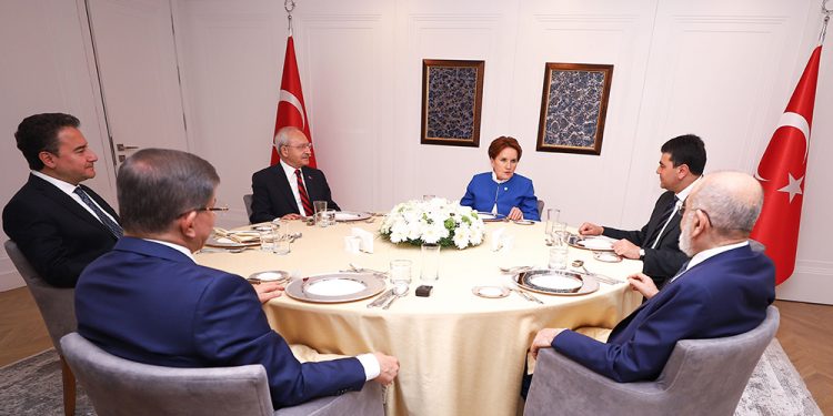 Altılı Masa zirvesinden 10 maddelik ‘temel ilkeler ve hedefler’ bildirisi