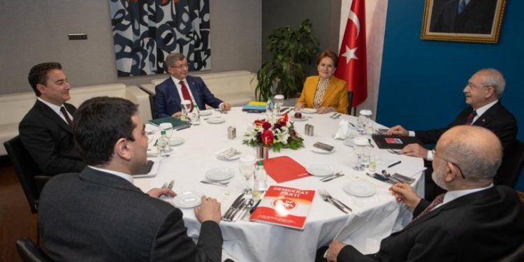 Altılı masa toplanıyor: Gündemde 4 madde öne çıkıyor