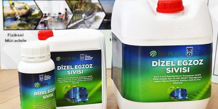 Ankara Büyükşehir Belediyesi, Türkiye’de ilk kez 'dizel egzoz sıvısı' üretti