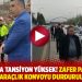 Ankara'da tansiyon yüksek! Zafer Partisi'nin 20 araçlık konvoyu durduruldu