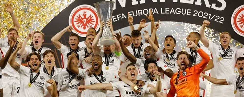 Avrupa Ligi’nde şampiyon Eintracht Frankfurt