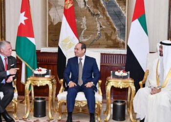 BAE Devlet Başkanı Muhammed bin Zayid, Ürdün ve Mısır başbakanlarını kabul etti