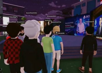 Babacan'dan bir ilk: Metaverse mitingi düzenledi