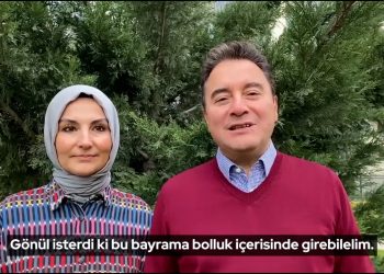 Babacan’dan videolu bayram mesajı: Gönül isterdi ki bayrama bolluk içerisinde girebilelim